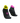 Pro Racing Socks Run Low ULTRALIGHT v4.0 Black Safety/Yellow Neon Pink